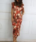 Vestido Canalé Estampado - Imagen 2