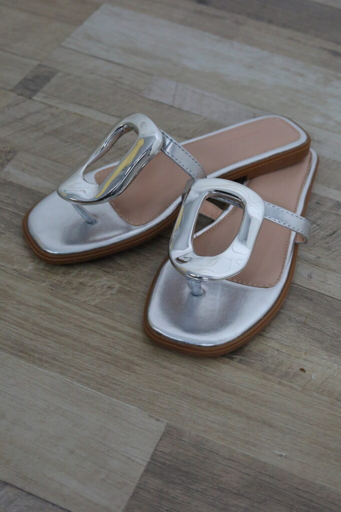 Sandalias Metalizadas