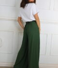 Pantalon Efecto Lino Cinturón - Imagen 16