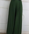 Pantalon Efecto Lino Cinturón - Imagen 18