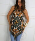 Blusa Pañuelo Satén - Imagen 2