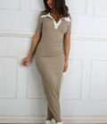 Vestido Polo Canalé