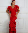Vestido Flamenco Lasisa Volantes - Imagen 2