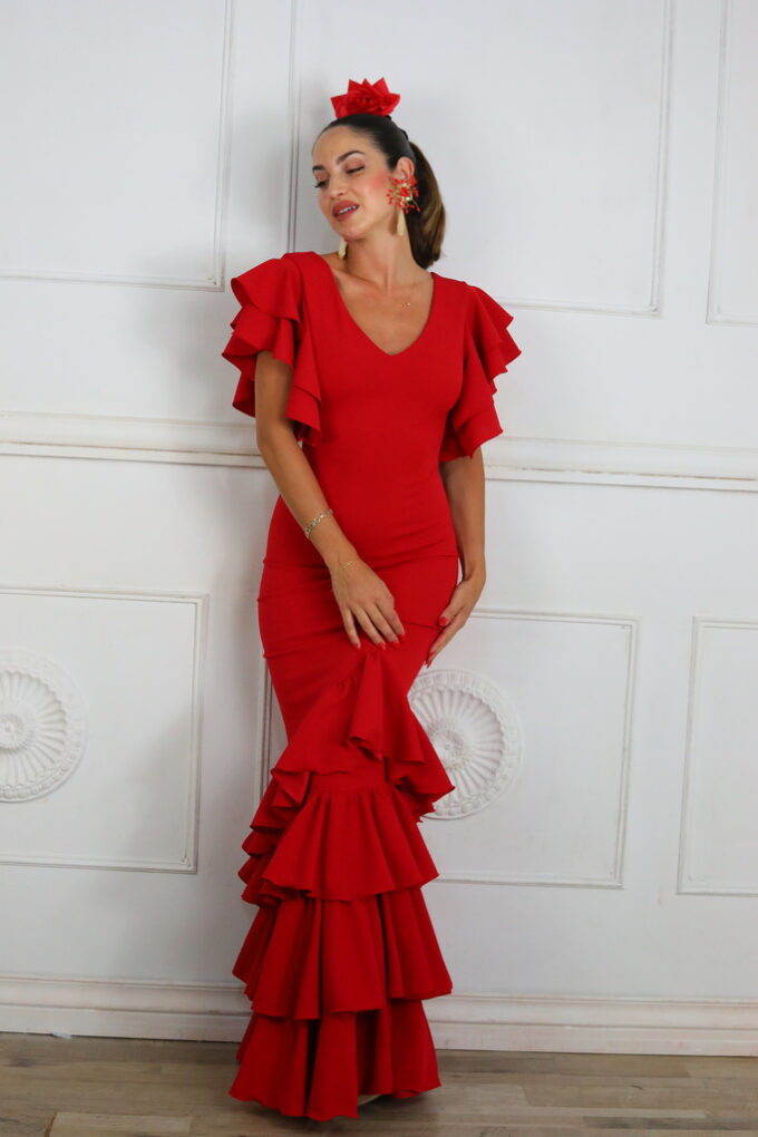 Vestido Flamenco Lasisa Volantes