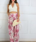 Pantalon Palazzo Estampado - Imagen 3