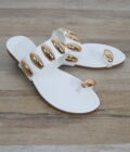 Sandalias Con Metal