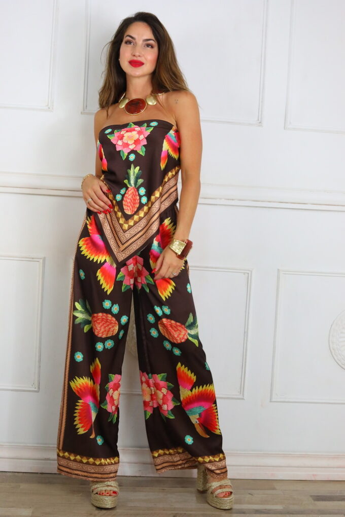 Conjunto Pañuelo Estampado