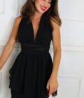Vestido Corto Gasa
