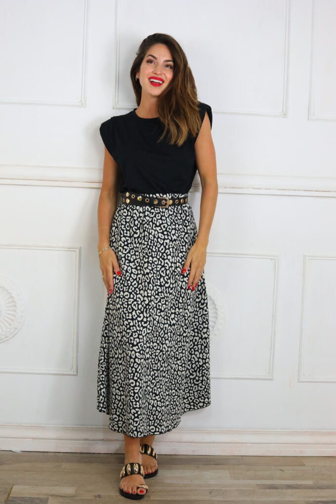 Falda Larga Print