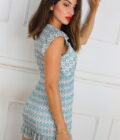 Vestido Fruncido Estampado - Imagen 5