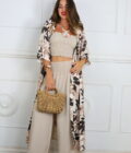 Kimono Largo Estampado - Imagen 2