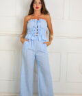Conjunto Efecto Lino Rayas