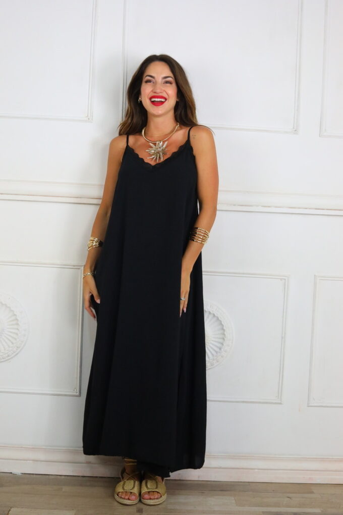 Vestido Lencero Largo