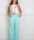 Pantalon Efecto Lino Básic - Imagen 2