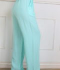 Pantalon Efecto Lino Básic - Imagen 5