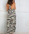 Vestido Estampado Hebilla - Imagen 5