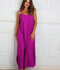 Vestido Efecto Lino Grecia - Imagen 7