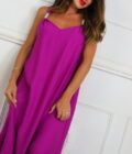 Vestido Efecto Lino Grecia - Imagen 6