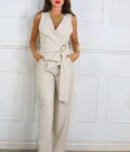 Conjunto Chaleco Hebilla