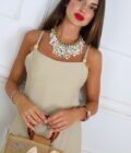 Vestido Efecto Lino Bolas - Imagen 5