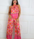 Pantalon Estampado Palmeras