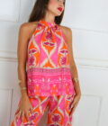 Blusa Estampada Palmeras