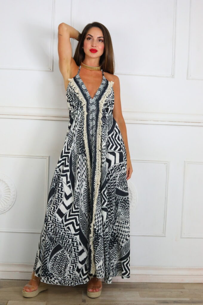 Vestido Pañuelo Estampado
