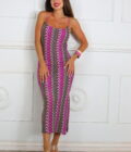 Vestido Zig-Zag Multicolor