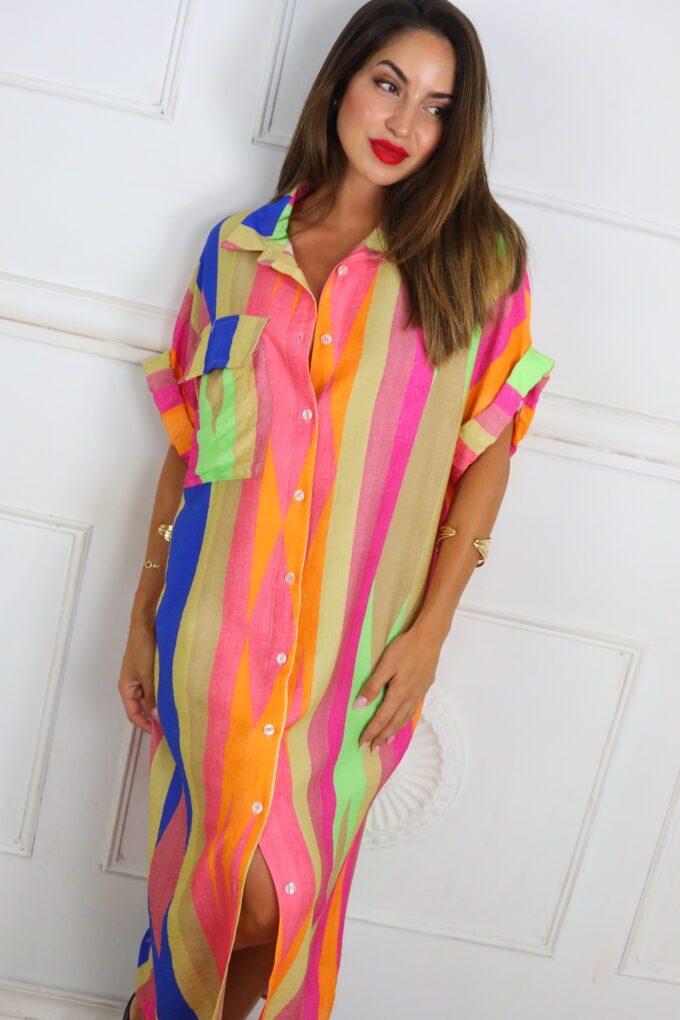 Vestido Camisero Circus