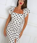 Vestido Lunares Volantes