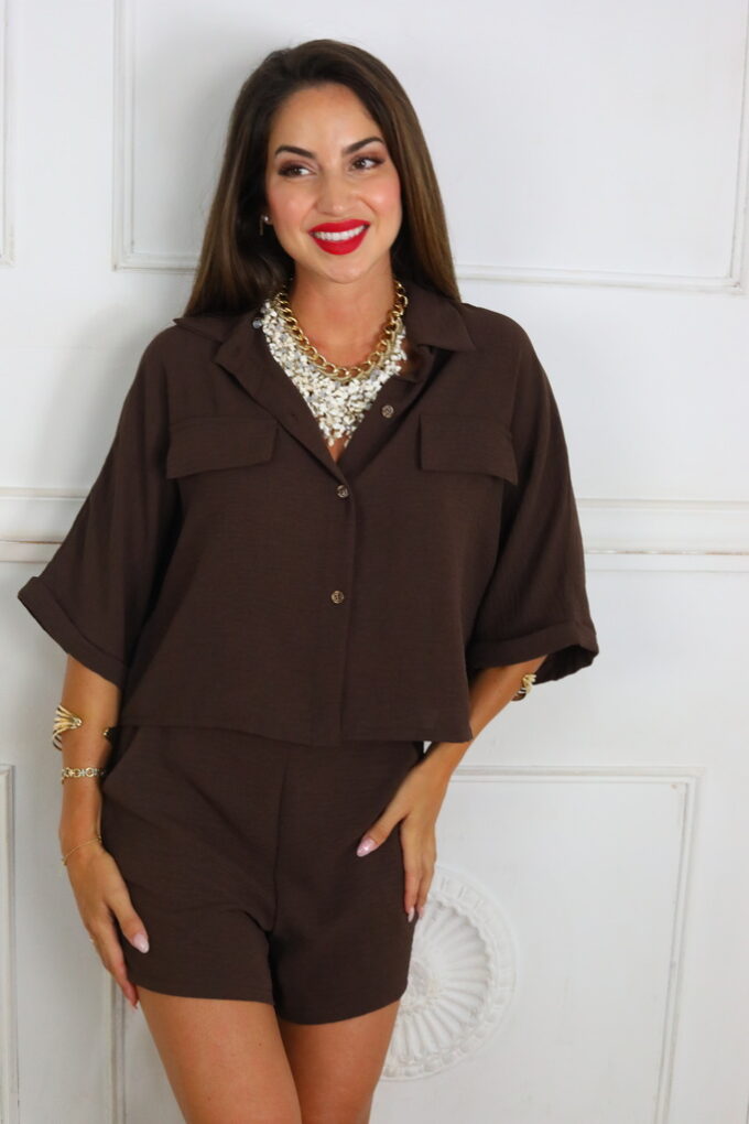 Conjunto Corto Blusa