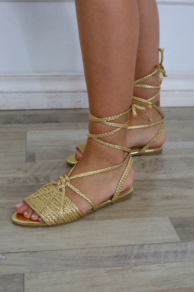 Sandalias Trenzadas