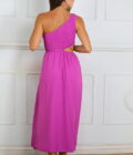 Vestido Asimétrico Fruncido - Imagen 5