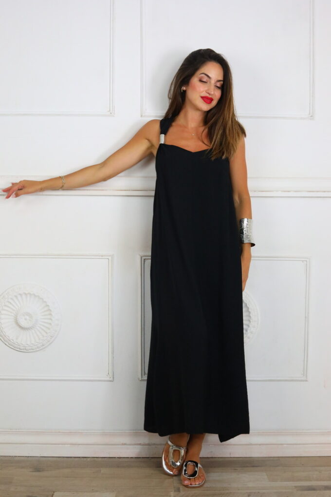 Vestido Efecto Lino Grecia