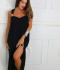 Vestido Efecto Lino Grecia - Imagen 8