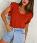 Falda-Pantalón Vaquera Brillos - Imagen 7