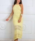 Vestido Hilo Con Forro
