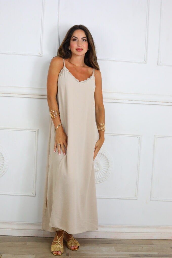 Vestido Lencero Largo