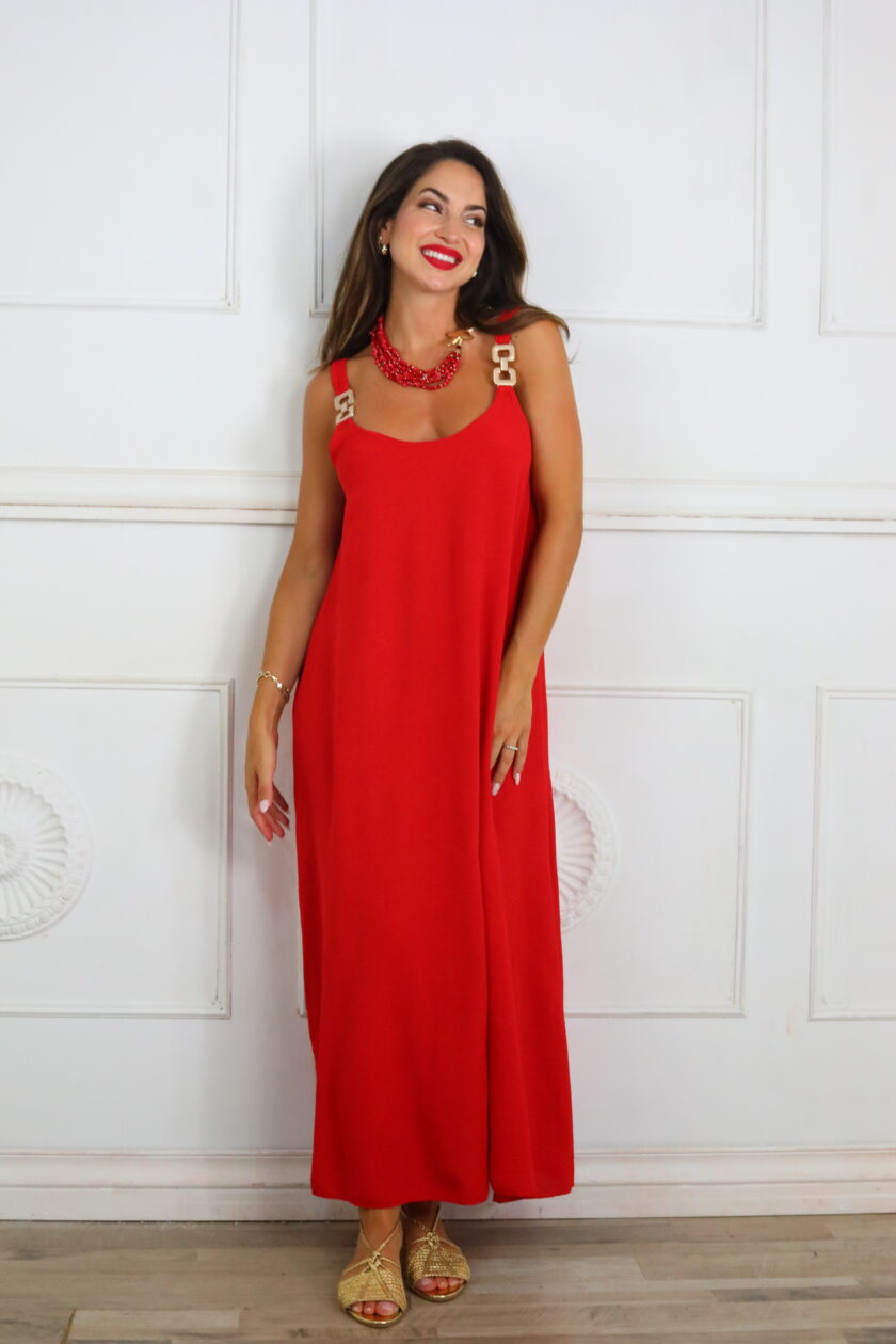 Vestido Largo Eslabones