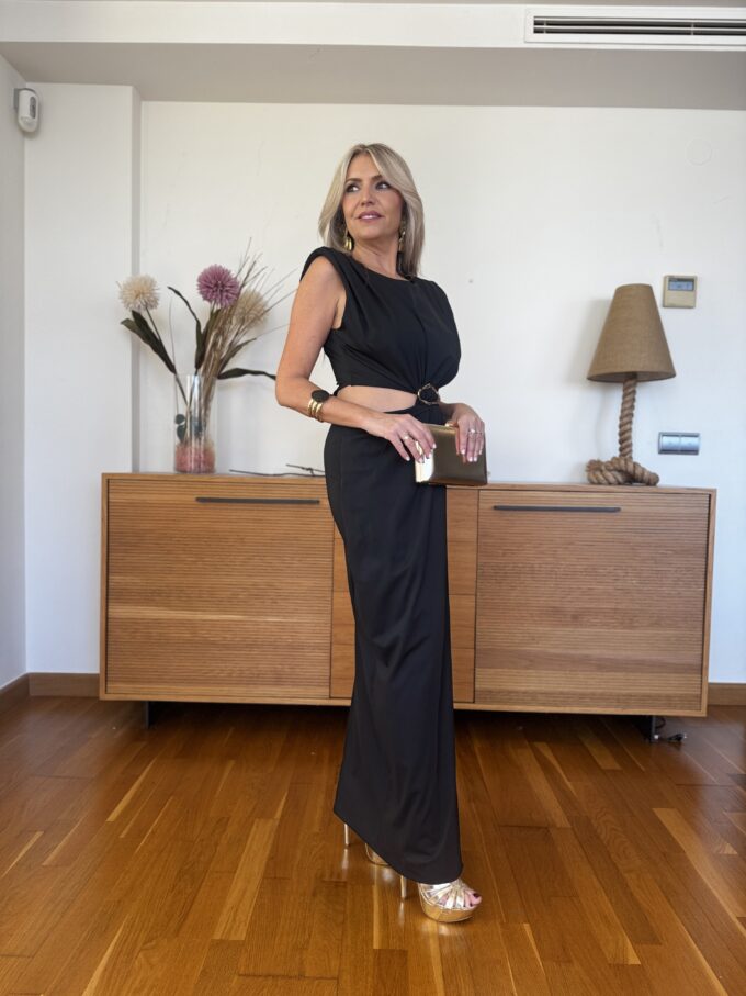 Vestido Licra Hebilla