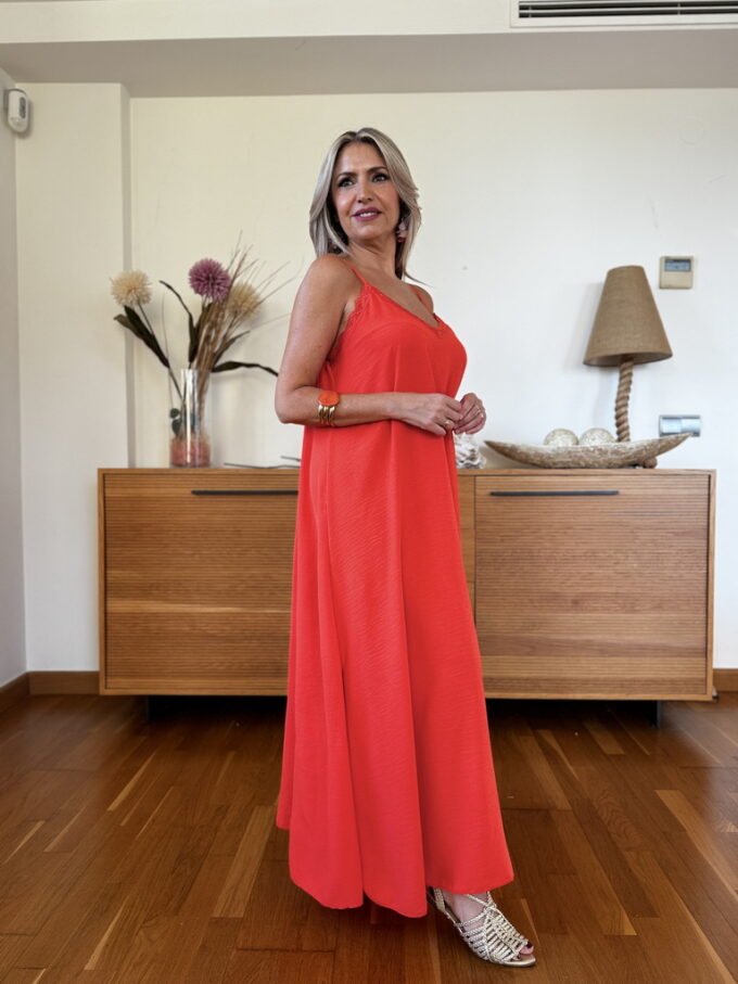 Vestido Lencero Largo