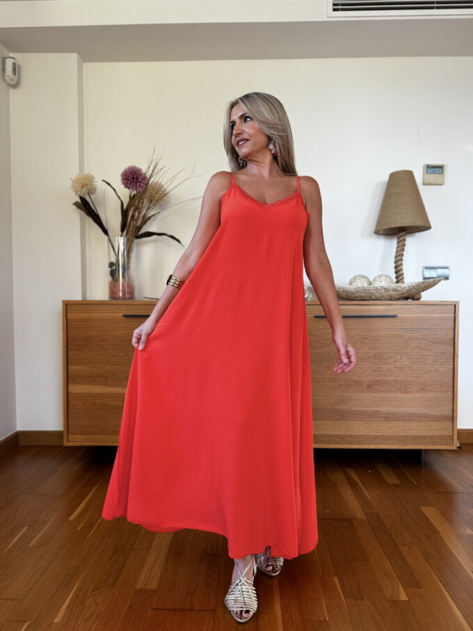 Vestido Lencero Largo