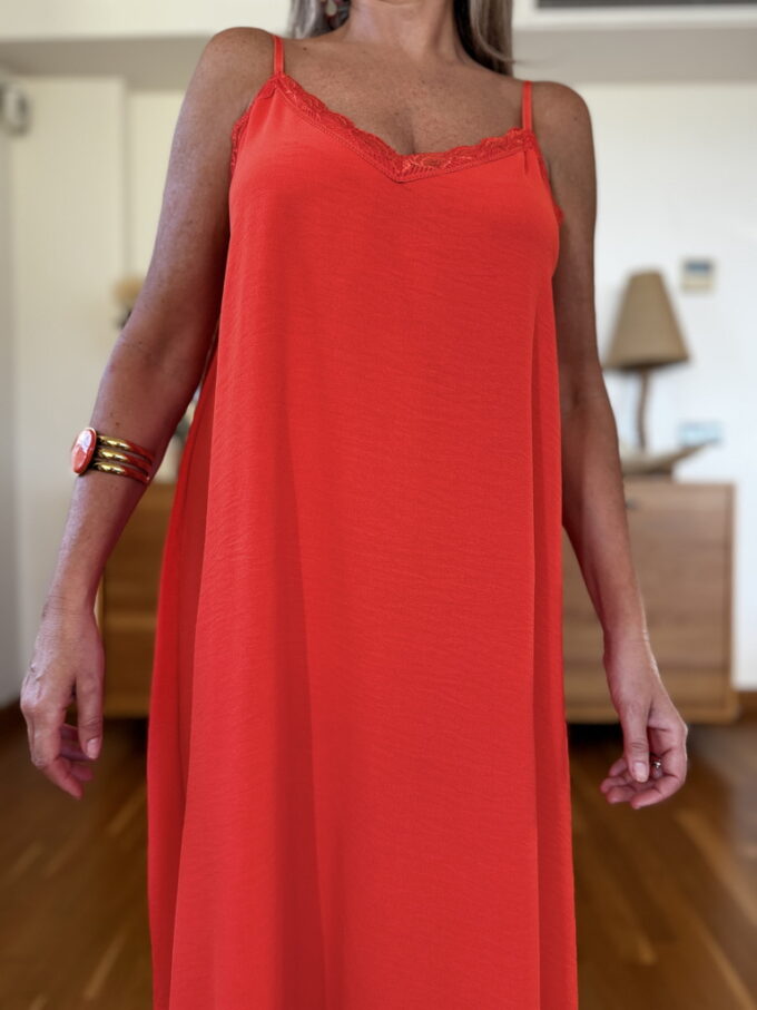 Vestido Lencero Largo
