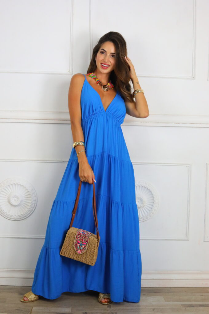 Vestido Largo Tirantas