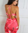 Vestido Cascos Estampado - Imagen 21