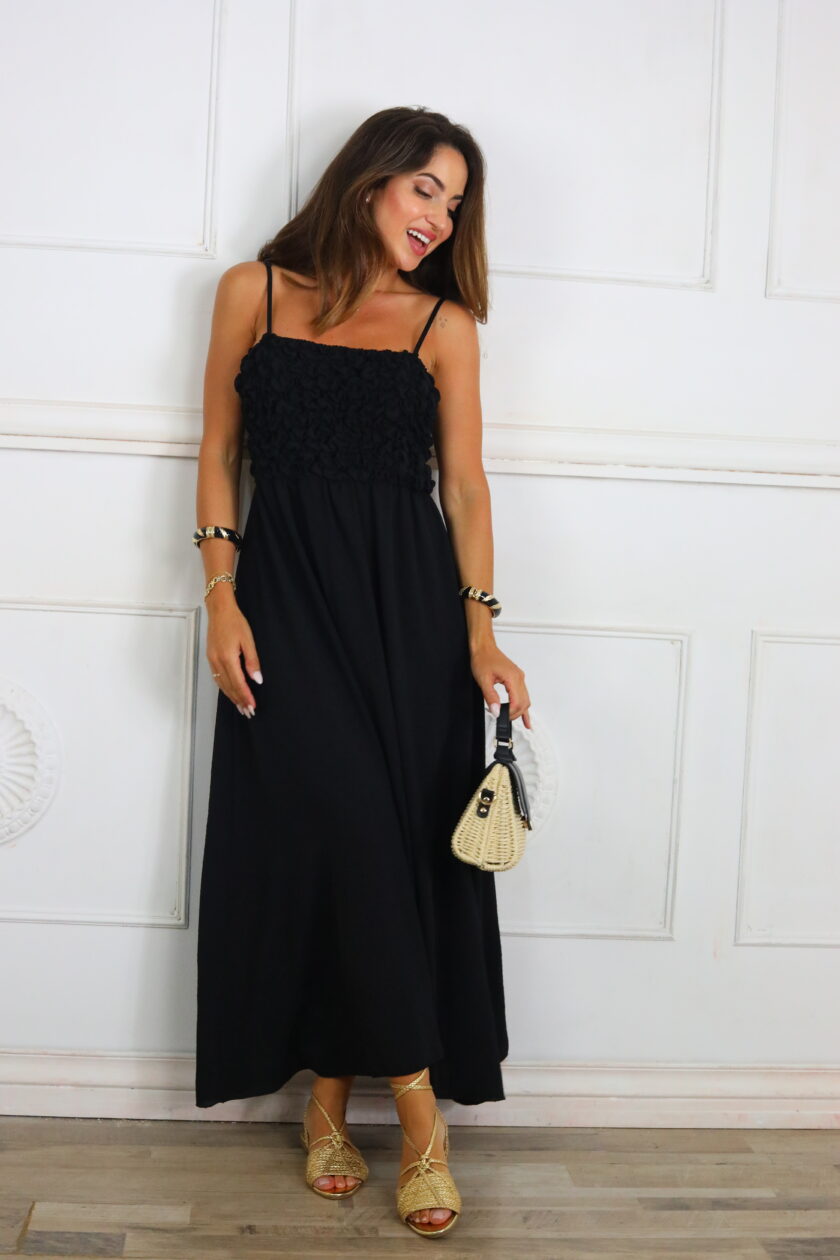 Vestido Largo Abullonado - Imagen 7