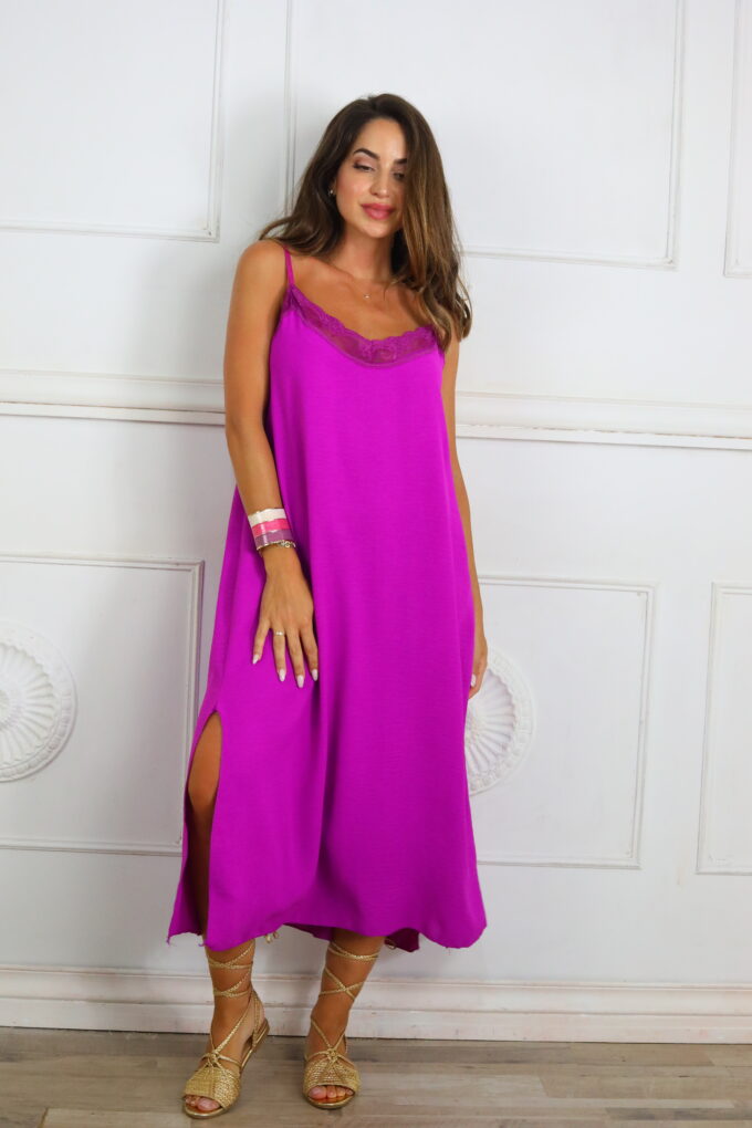 Vestido Largo Lencero