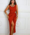 Vestido Círculo Cordón