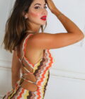 Vestido Zig Zag Cordón - Imagen 5
