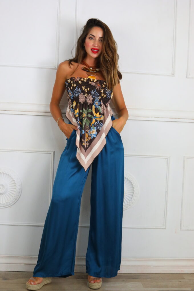 Top Pañuelo Estampado